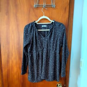 Sonoma Grey Patterned Maternity Top